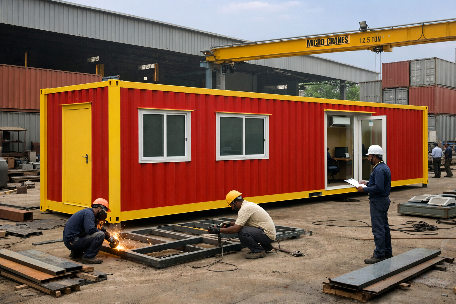 MS Office Container manufactured in Delhi NCR